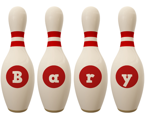 Bary bowling-pin logo
