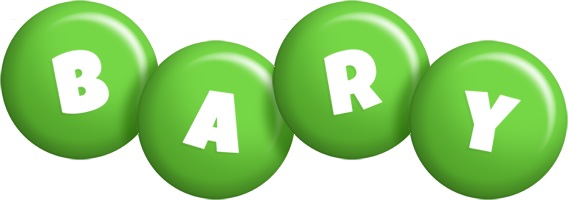 Bary candy-green logo