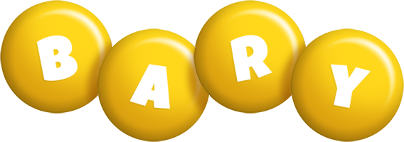 Bary candy-yellow logo