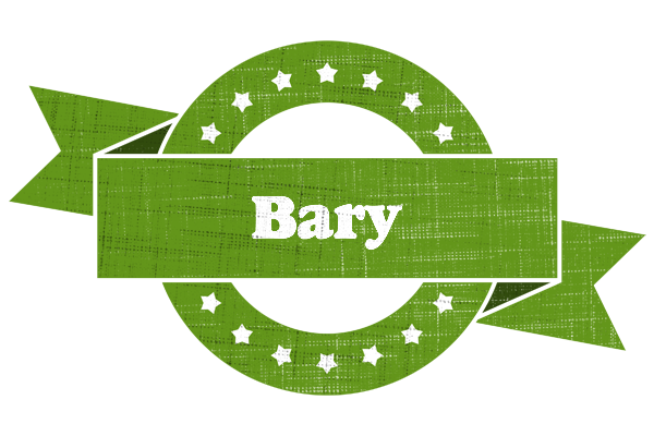 Bary natural logo