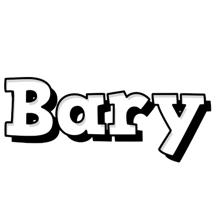 Bary snowing logo