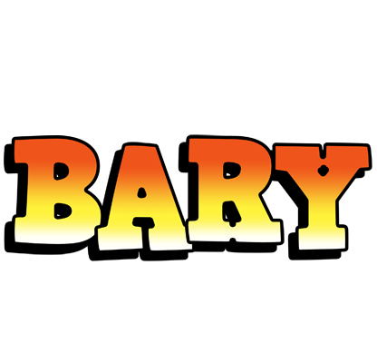 Bary sunset logo