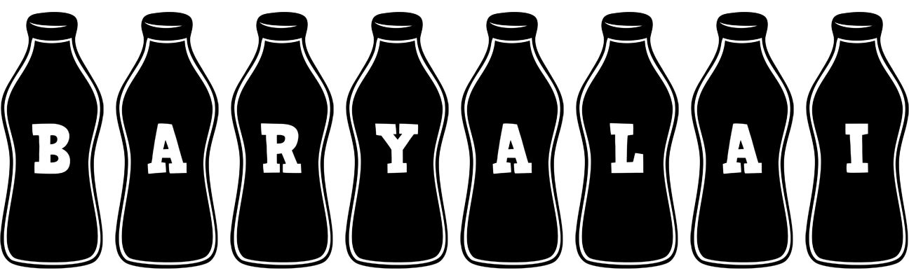 Baryalai bottle logo