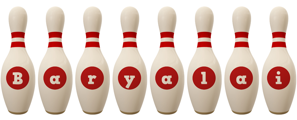 Baryalai bowling-pin logo