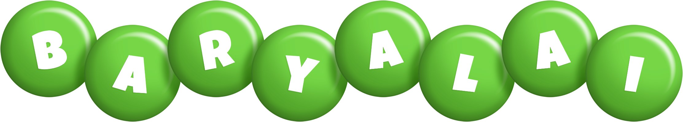 Baryalai candy-green logo