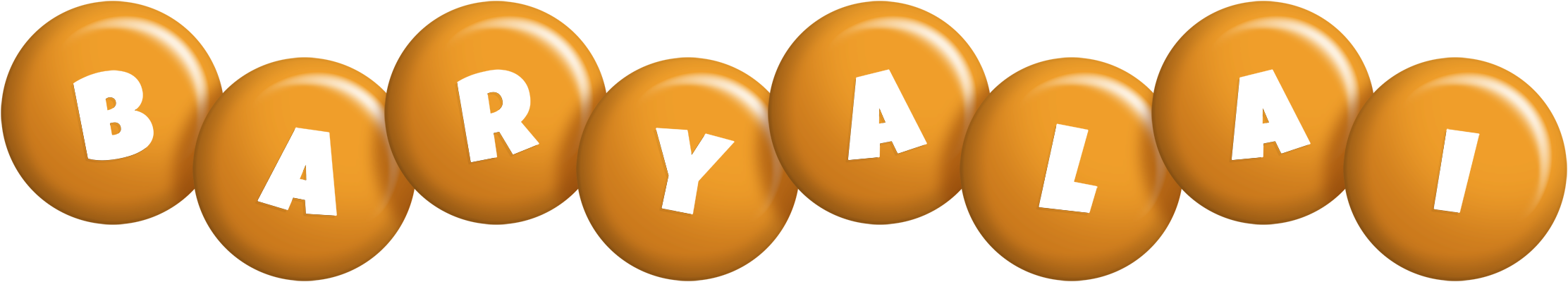 Baryalai candy-orange logo