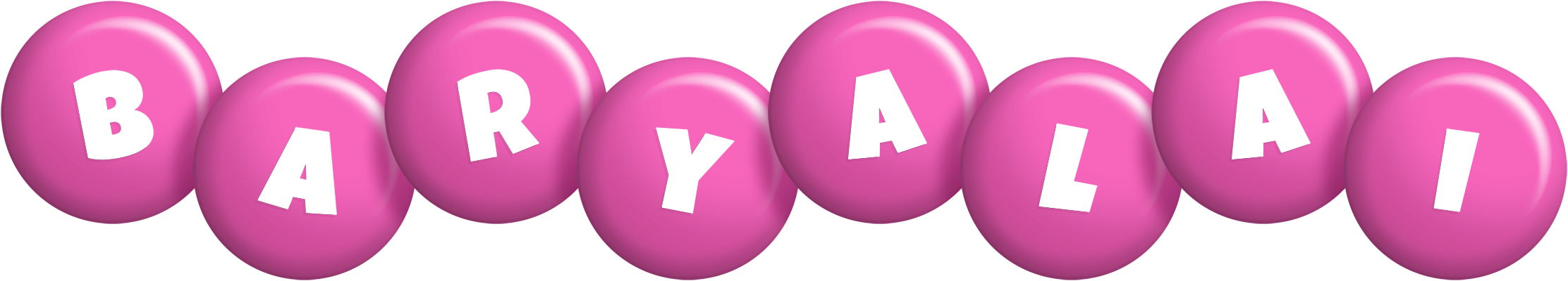 Baryalai candy-pink logo