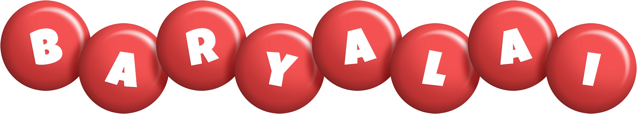 Baryalai candy-red logo