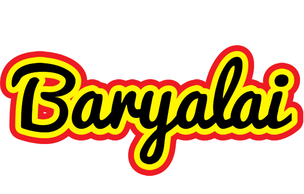 Baryalai flaming logo