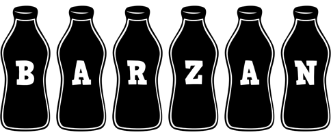 Barzan bottle logo