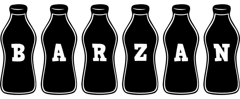 Barzan bottle logo