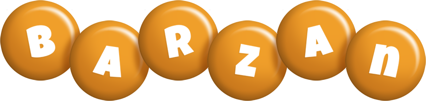 Barzan candy-orange logo