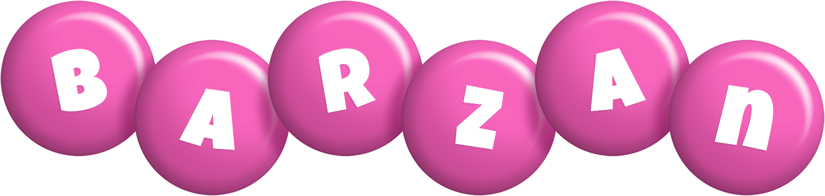 Barzan candy-pink logo