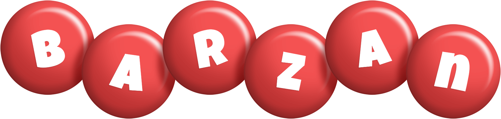 Barzan candy-red logo