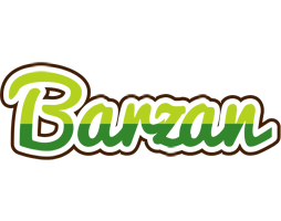 Barzan golfing logo