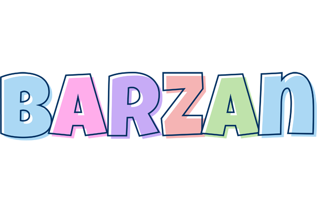 Barzan pastel logo