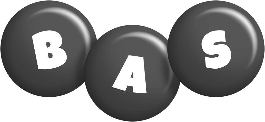Bas candy-black logo