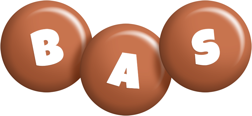 Bas candy-brown logo