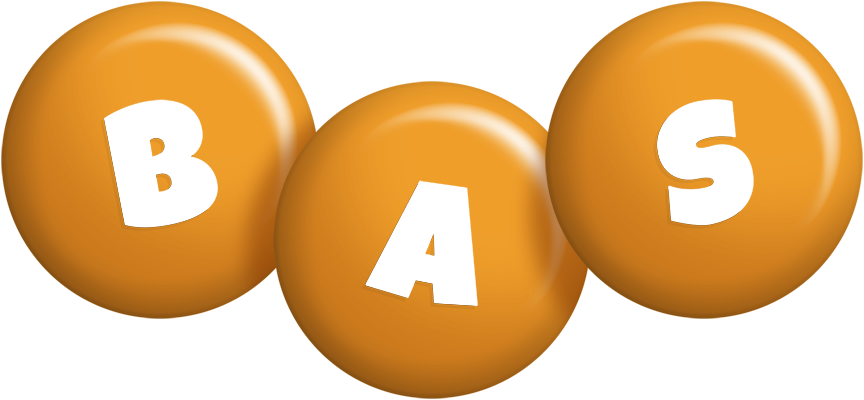 Bas candy-orange logo