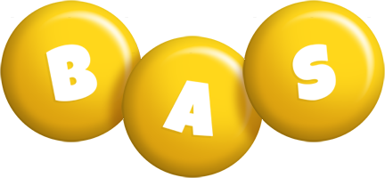 Bas candy-yellow logo