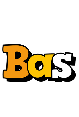 Bas cartoon logo