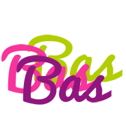 Bas flowers logo