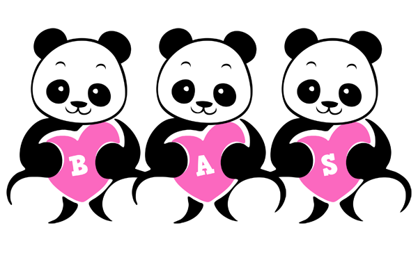 Bas love-panda logo