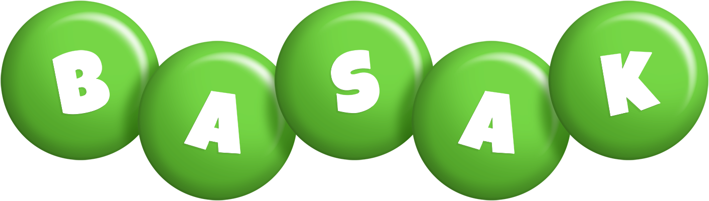 Basak candy-green logo