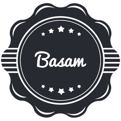 Basam badge logo