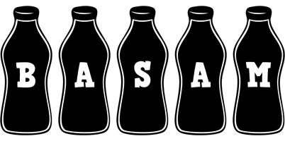 Basam bottle logo