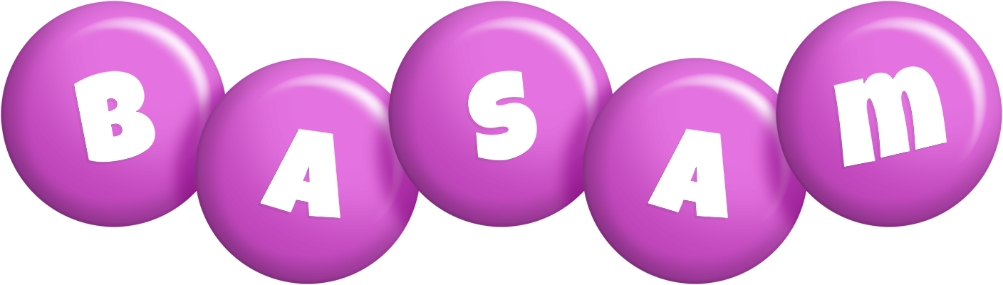 Basam candy-purple logo
