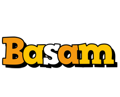 Basam cartoon logo