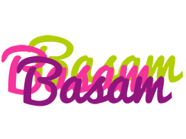 Basam flowers logo