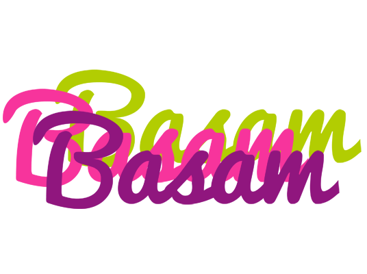 Basam flowers logo