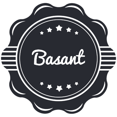 Basant badge logo