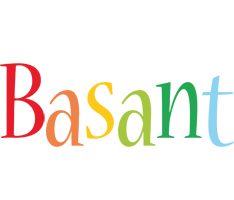 Basant birthday logo
