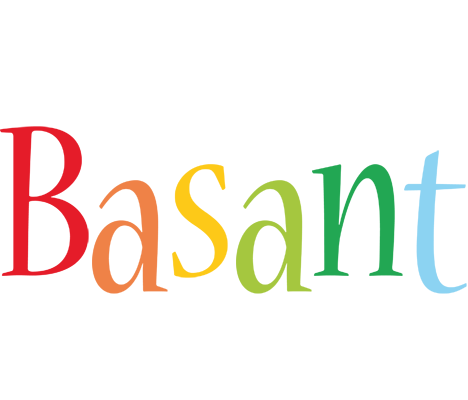 Basant birthday logo
