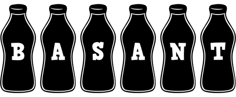 Basant bottle logo