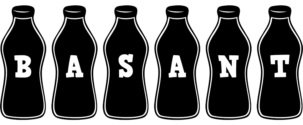 Basant bottle logo