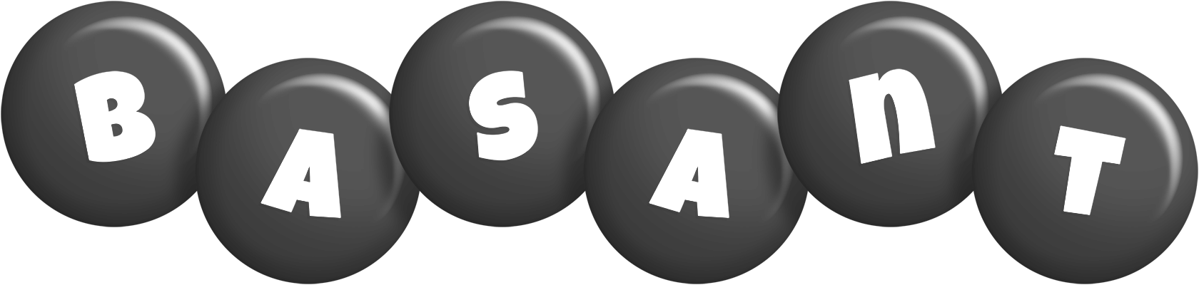 Basant candy-black logo