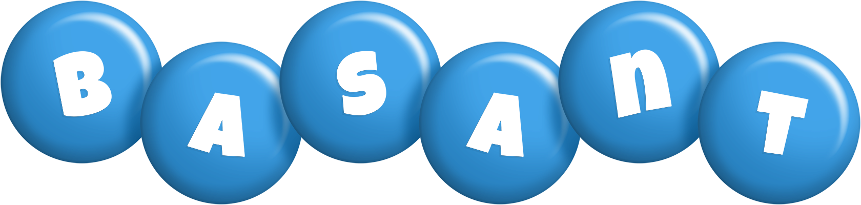 Basant candy-blue logo