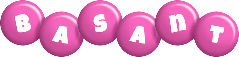 Basant candy-pink logo