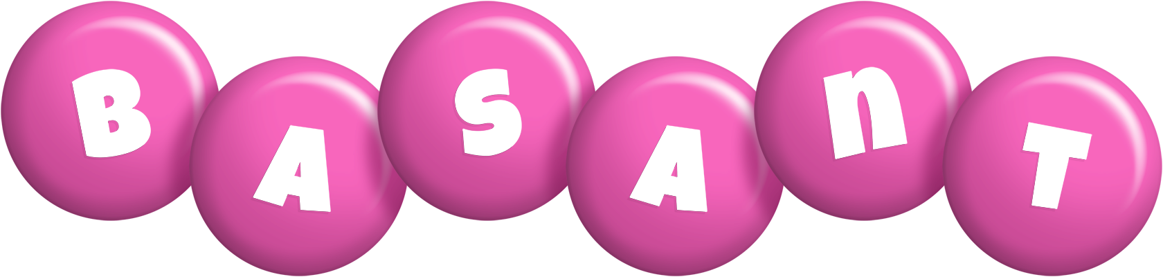 Basant candy-pink logo