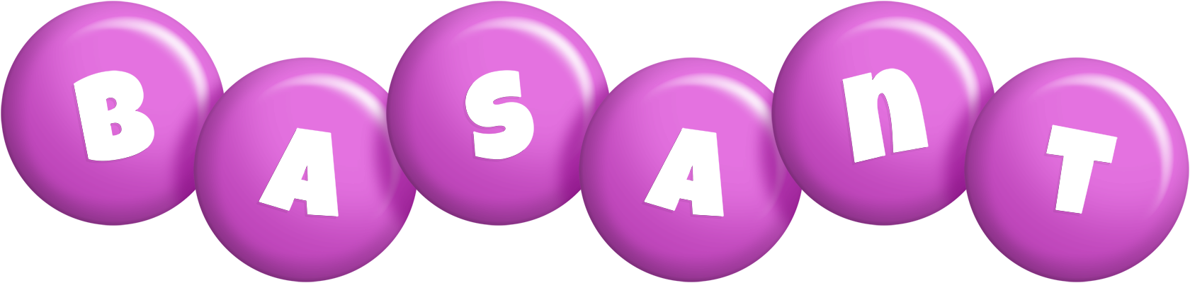 Basant candy-purple logo