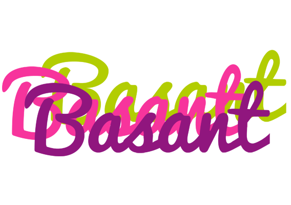 Basant flowers logo