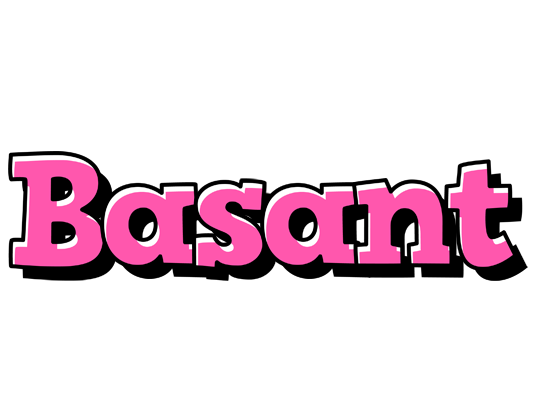 Basant girlish logo