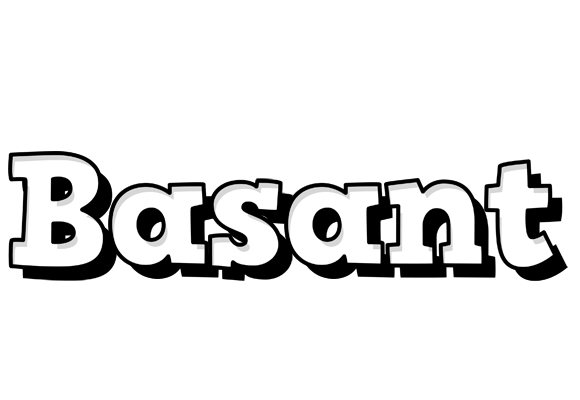 Basant snowing logo
