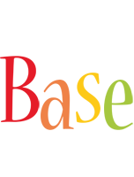 Base birthday logo