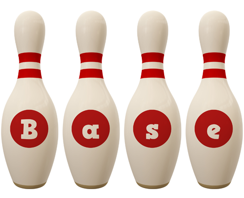 Base bowling-pin logo