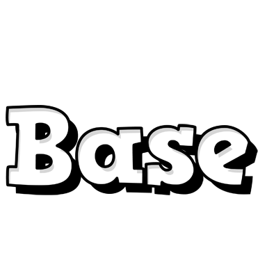 Base snowing logo
